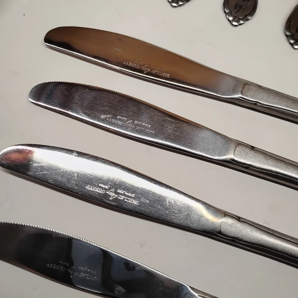 Bag5 by Barclay Geneve Stainless Discontinued Flatware Service 4‎ - 25pc Set